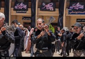 مراسم عزاداری عاشورای حسینی در حرم مطهر حضرت شاهچراغ (ع)