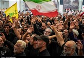مراسم عزاداری عاشورای حسینی در حرم مطهر حضرت شاهچراغ (ع)