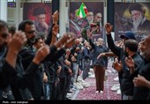 مراسم عزاداری عاشورای حسینی در حرم مطهر حضرت شاهچراغ (ع)