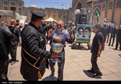 مراسم عزاداری عاشورای حسینی در حرم مطهر حضرت شاهچراغ (ع)