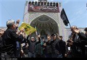 عزاداری عاشورای حسینی در مشهدالرضا(ع)