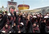 عزاداری عاشورای حسینی در مشهدالرضا(ع)