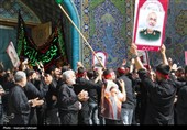 عزاداری عاشورای حسینی در مشهدالرضا(ع)
