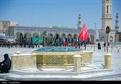 عرض تسلیت عاشوراییان به صاحب عزا در جمکران