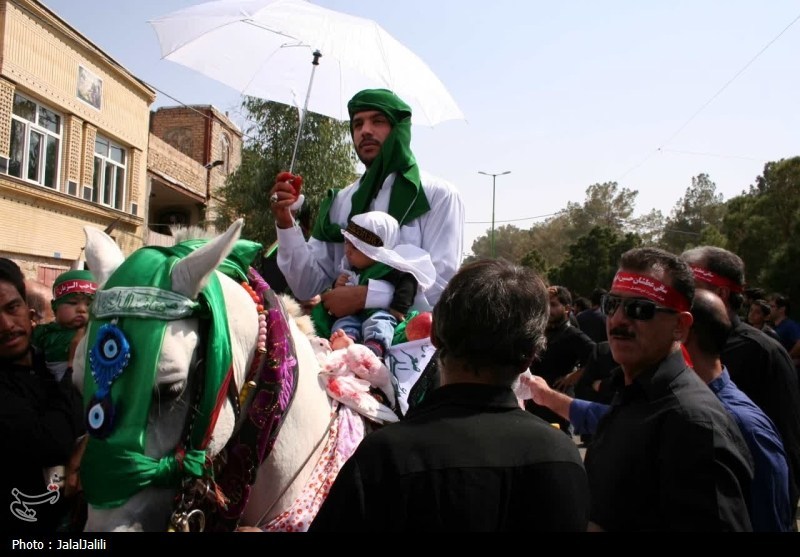 آیین کتل‌داری در نوش‌آباد برگزار شد+تصاویر