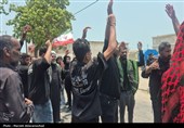 اقامه مراسم عزا و نماز ظهر عاشورا در بندرلنگه