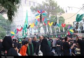 آیین عزاداری عصر عاشورا در ورامین با حضور مردم برگزار شد