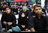 مراسم عزاداری روز عاشورا در هیئت محبان الفاطمه (س)