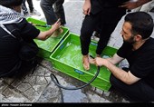مراسم عزاداری روز عاشورا در هیئت محبان الفاطمه (س)
