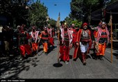 آیین سنتی خیمه سوزان در قزوین
