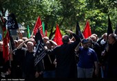 آیین سنتی خیمه سوزان در قزوین
