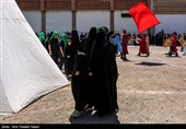 آیین سنتی خیمه سوزان در قزوین