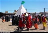 آیین سنتی خیمه سوزان در قزوین