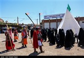 آیین سنتی خیمه سوزان در قزوین