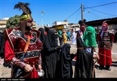 آیین سنتی خیمه سوزان در قزوین