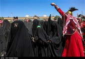 آیین سنتی خیمه سوزان در قزوین