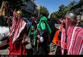 آیین سنتی خیمه سوزان در قزوین