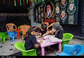 نذر هر ساله موکب ها در ظهر عاشورا