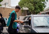 نذر هر ساله موکب ها در ظهر عاشورا