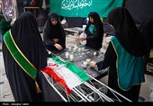 نذر هر ساله موکب ها در ظهر عاشورا