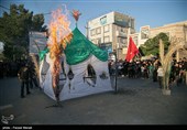 آیین سنتی خیمه‌سوزان در کرمانشاه
