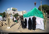 آیین سنتی خیمه‌سوزان در کرمانشاه