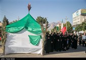 آیین سنتی خیمه‌سوزان در کرمانشاه
