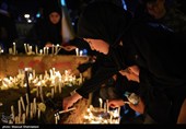عزاداری شام غریبان حسینی در میدان انقلاب