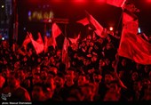 عزاداری شام غریبان حسینی در میدان انقلاب