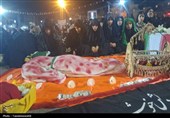 حضور پرشور مردم دهدشت در شام غریبان حسینی
