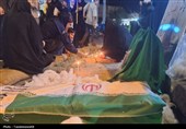 حضور پرشور مردم دهدشت در شام غریبان حسینی