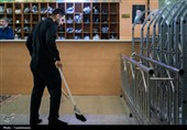 خادمان زائران در روز عاشورا
