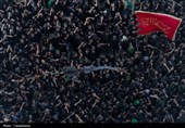 هروله عاشورایی هیئت چهل‌اختران قم