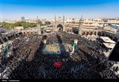 هروله عاشورایی هیئت چهل‌اختران قم