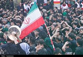 هروله عاشورایی هیئت چهل‌اختران قم