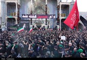 هروله عاشورایی هیئت چهل‌اختران قم