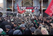 هروله عاشورایی هیئت چهل‌اختران قم
