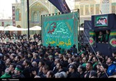 هروله عاشورایی هیئت چهل‌اختران قم