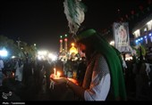 شام غریبان حسینی در حرم حضرت معصومه(س)