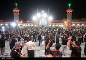 شام غریبان حسینی در حرم حضرت معصومه(س)