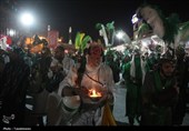 شام غریبان حسینی در حرم حضرت معصومه(س)