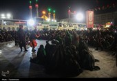 شام غریبان حسینی در حرم حضرت معصومه(س)