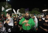 شام غریبان حسینی در حرم حضرت معصومه(س)