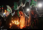 شام غریبان حسینی در حرم حضرت معصومه(س)
