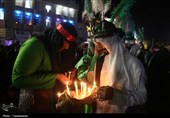 شام غریبان حسینی در حرم حضرت معصومه(س)