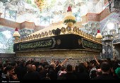 شام غریبان حسینی در حرم حضرت معصومه(س)