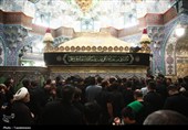 شام غریبان حسینی در حرم حضرت معصومه(س)