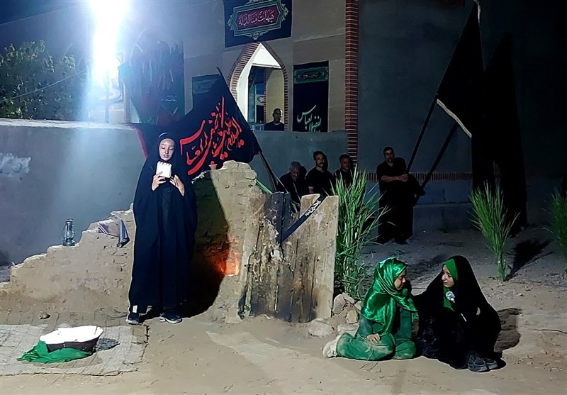 اخبار استان خراسان جنوبی , تعزیه , عاشورا , حسینیه تسنیم ,