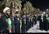 آیین شام غریبان امام حسین(ع) در آستان حضرت حسین بن موسی الکاظم(ع)