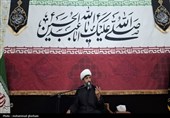 آیین شام غریبان امام حسین(ع) در آستان حضرت حسین بن موسی الکاظم(ع)